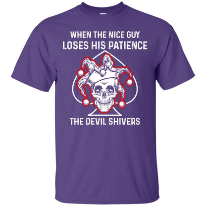 When The Nice Guy Loses His Patience The Devil Shivers Purple