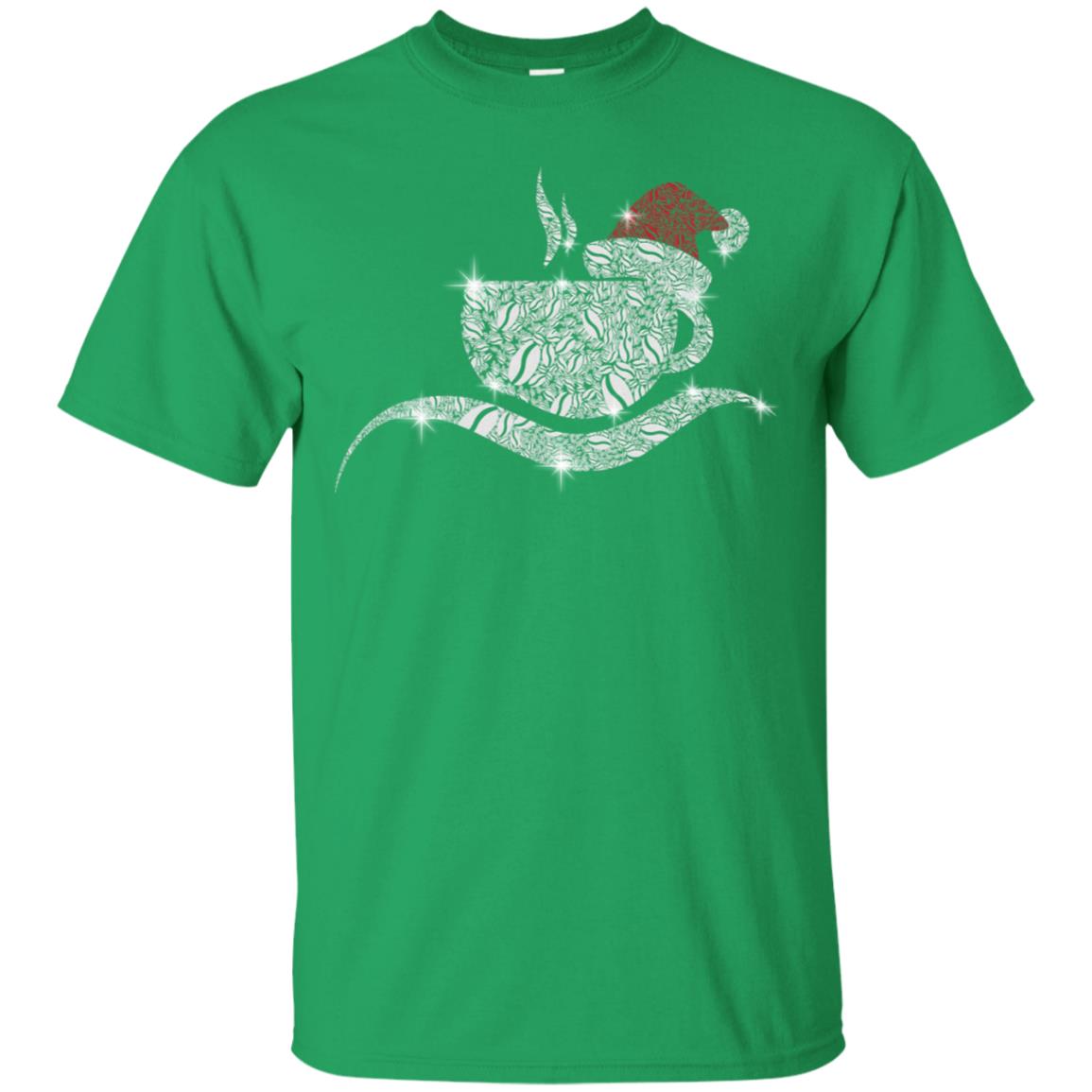 Coffee Glass Christmas Gift Drinking Lovers Shirt Irish Green