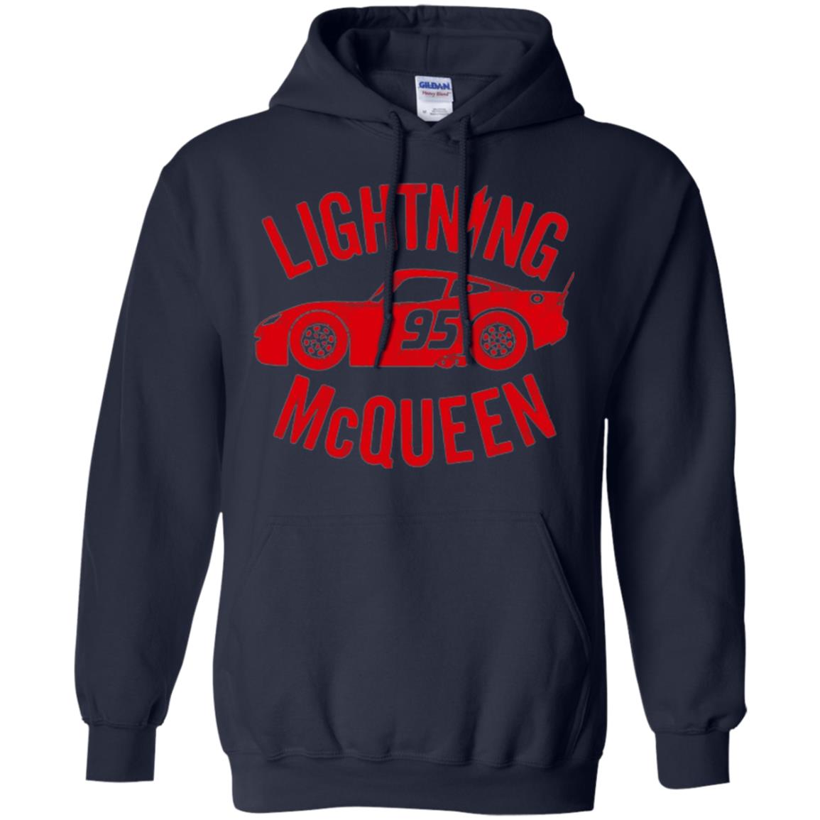 Pixar Cars Lightning 95 Mcqueen Vintage Graphic T-shirt Navy