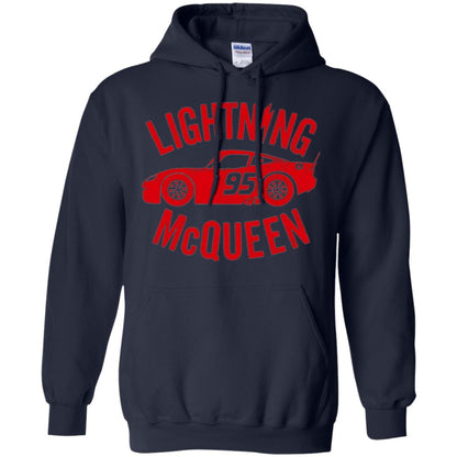 Pixar Cars Lightning 95 Mcqueen Vintage Graphic T-shirt Navy