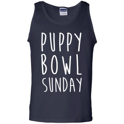 Football Dog Lover T-shirt Puppy Bowl Sunday T-shirt Navy