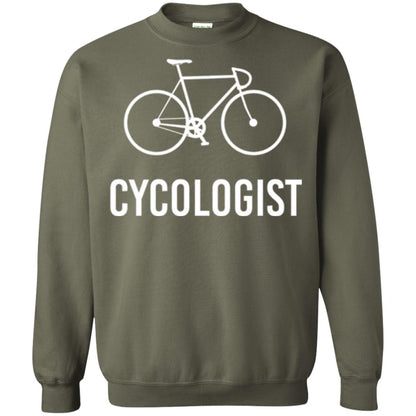 Bicycle Lovers T-shirt Cycologist Military Green