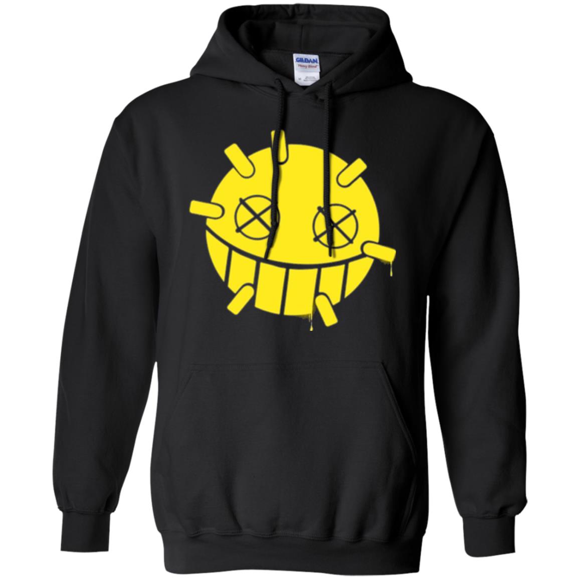 Overwatch Junkrat Smiley Spray T-shirt Black