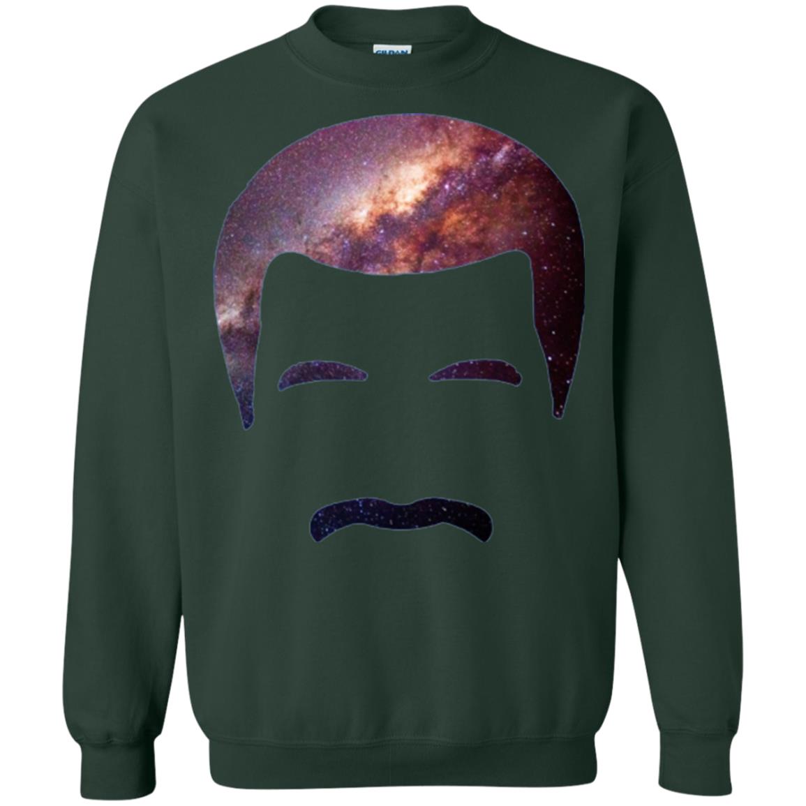 Neil Degrasse Tyson Galaxy T-shirt Forest Green