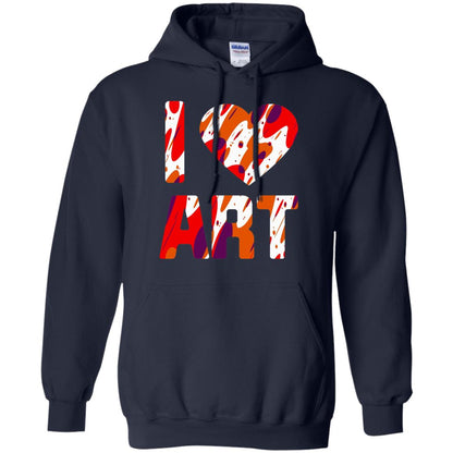 Artist T-shirt I Love Art Navy