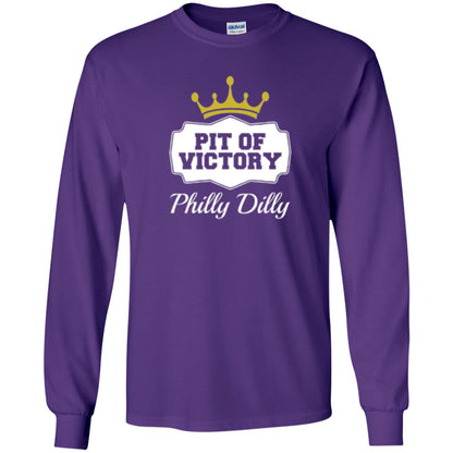 Football Lover T-shirt Philly Dilly Pit Of Victory T-shirt Purple