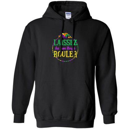 Mardi Gras T-shirt Laissez Les Bon Temps Rouler Black