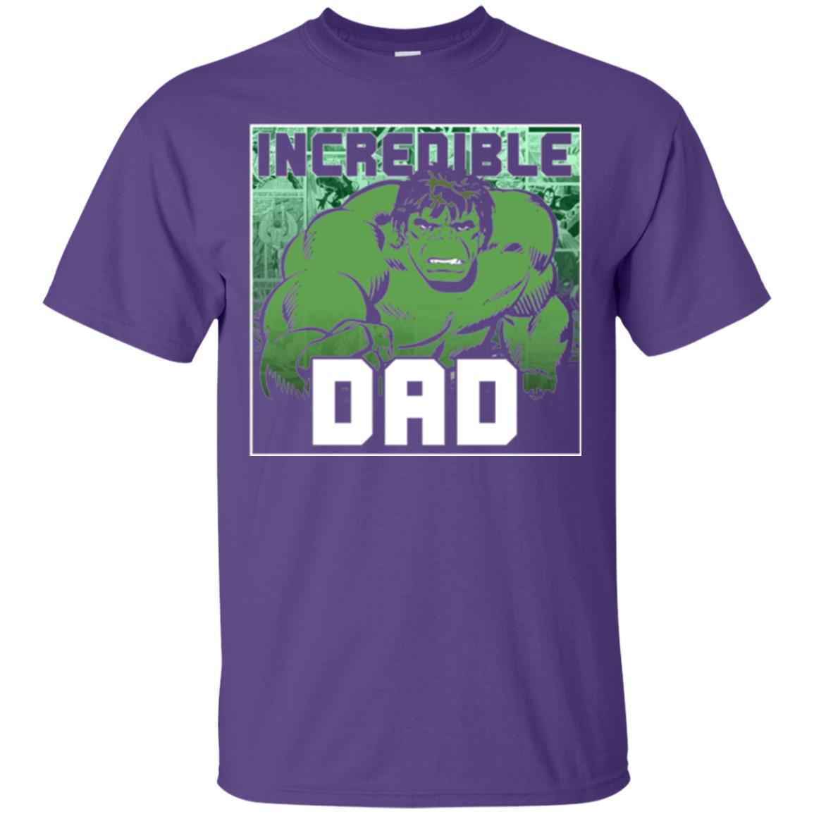 Daddy T-shirt Incredable Dad Purple