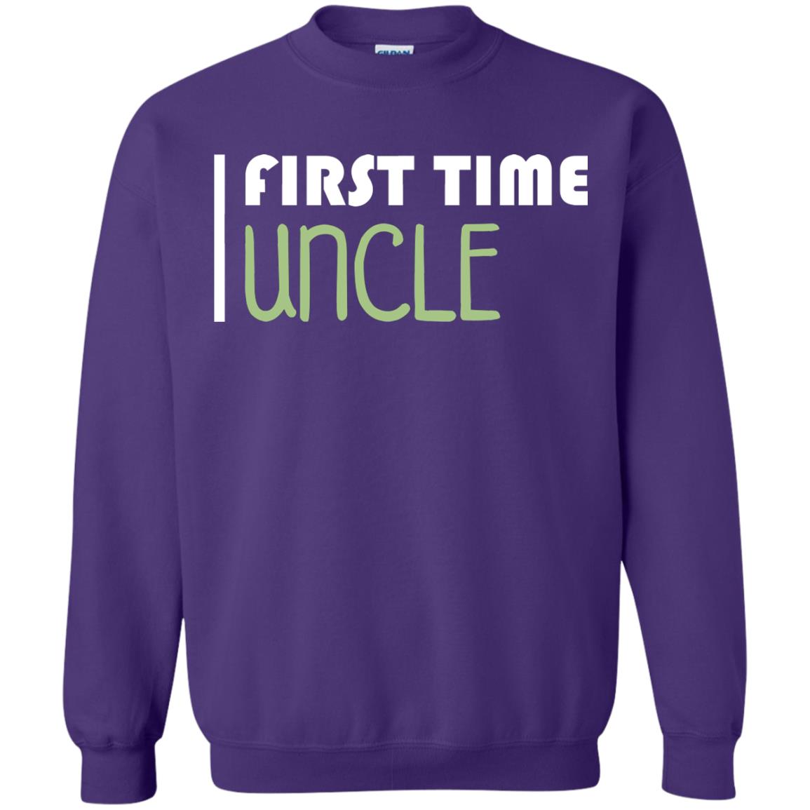 First Time Uncle New Uncle Shirt Purple