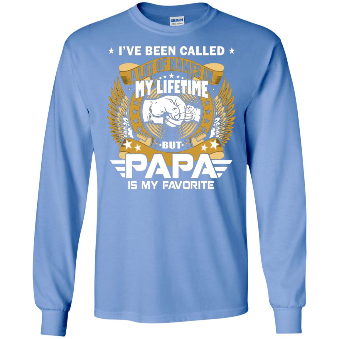 But Papa Is My Favorite Papa Shirt Carolina Blue