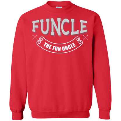 Funcle The Fun Uncle T-shirt Red