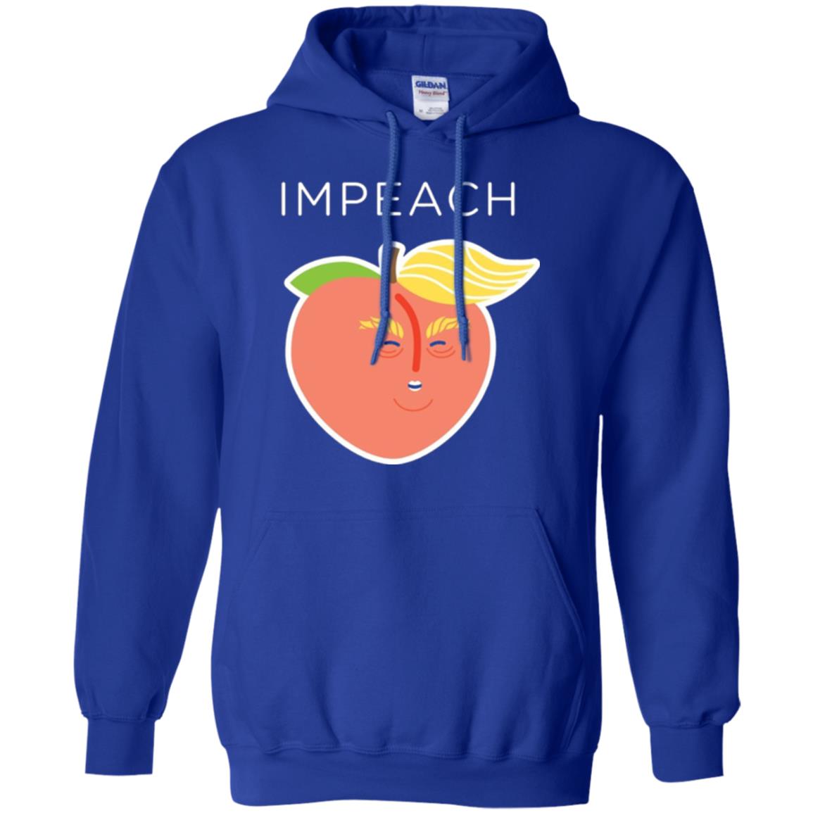 Anti Trump Peach Emoji T-shirt Impeach Donald Royal