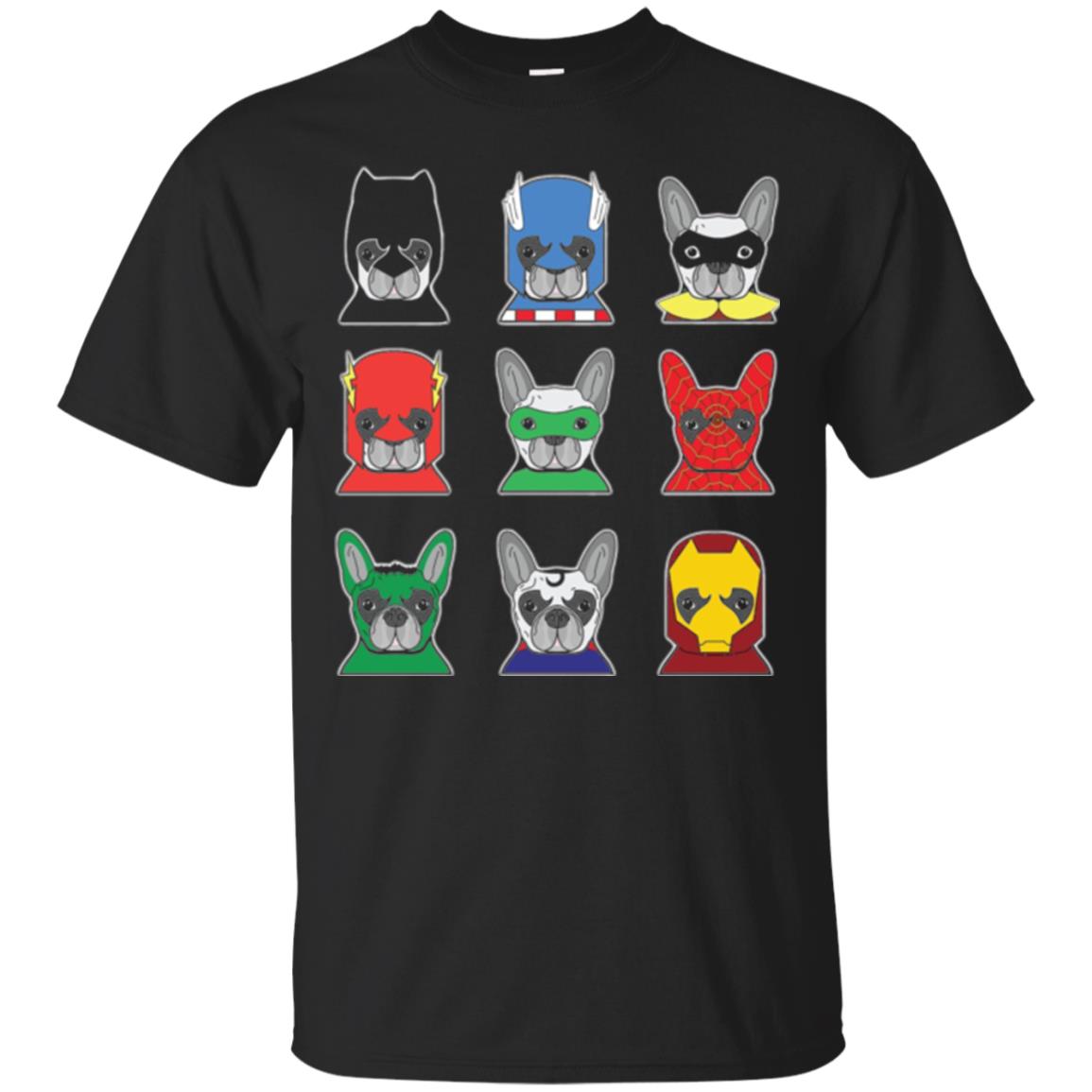 Dog Lover T Shirt Bulldog Bulldogs Heroes Black