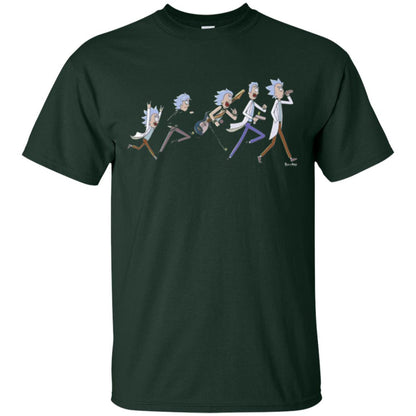 Rick And Morty T-shirt The Life Of Rick Forest Green