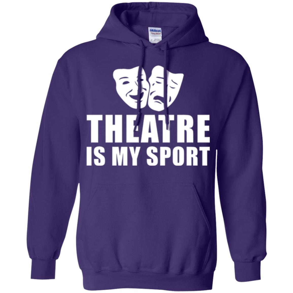 Actor T-shirt Theatre Is My Sport Purple