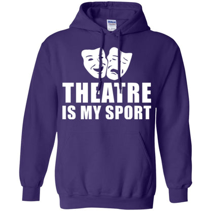 Actor T-shirt Theatre Is My Sport Purple