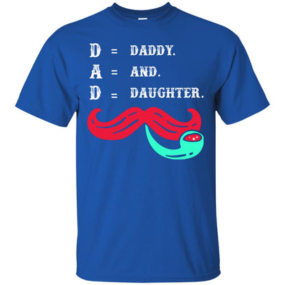 Daddy And Daughter Dad Shirt For Father_s Day Royal