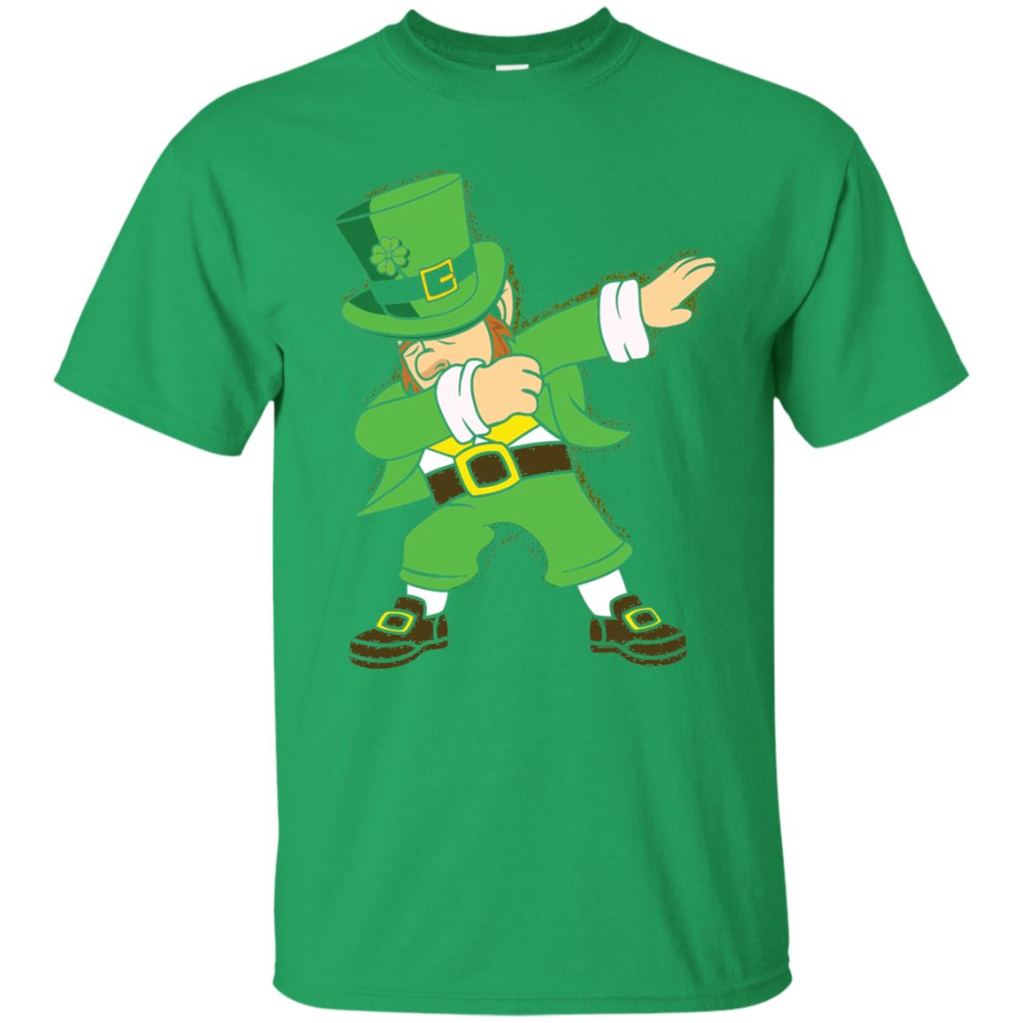 Dabbing Leprechaun Irish Dab Dance St Patrick_s Day T-shirt Irish Green