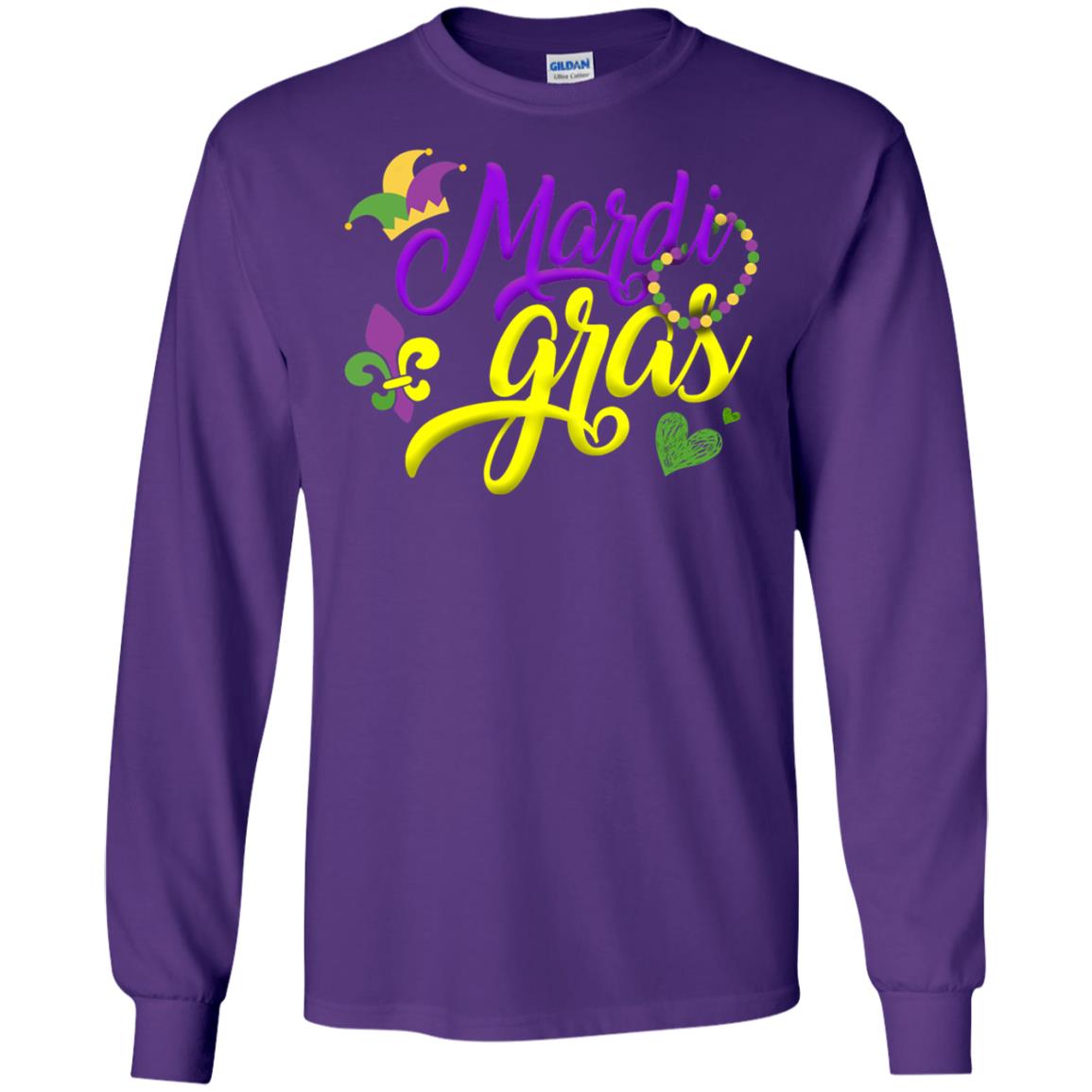 Mardi Gras 2018 T-shirt Purple