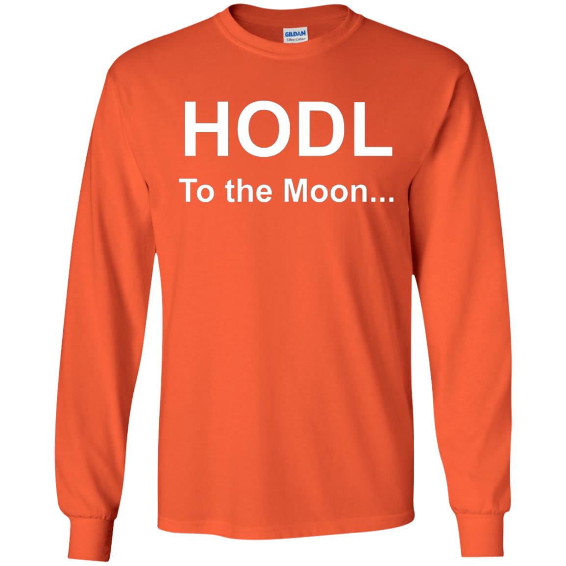 Bitcoin Cryptocurrency T-shirt Orange
