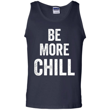 Christmas T-shirt Be More Chill T-shirt Navy