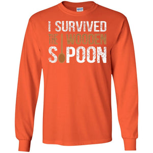 Spoon T-shirt I Survived The Wooden Spoon