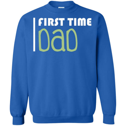 First Time Dad New Dad Shirt Royal