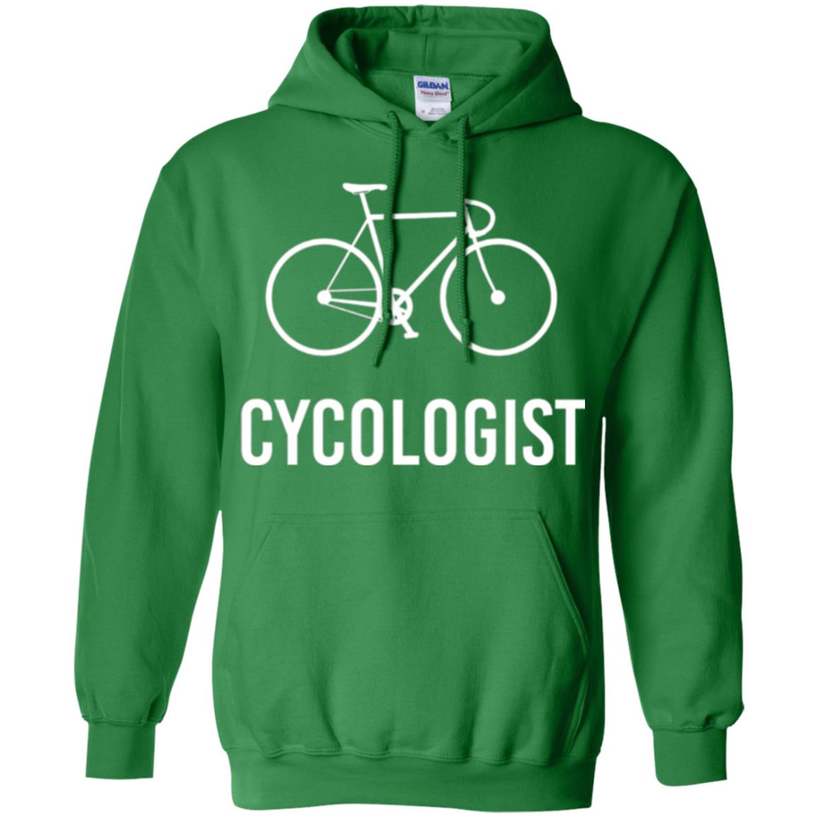 Bicycle Lovers T-shirt Cycologist Irish Green