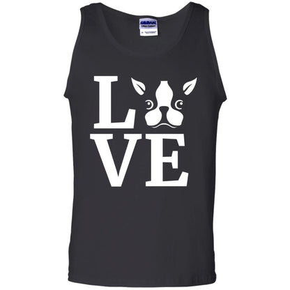 Dog Lovers T-shirt I Love My Boston Terrier Black