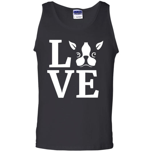 Dog Lovers T-shirt I Love My Boston Terrier Black