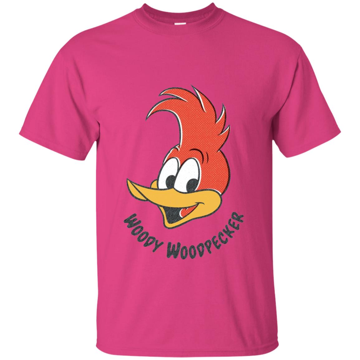Woody Woodpecker Classic Smile T-shirt Heliconia
