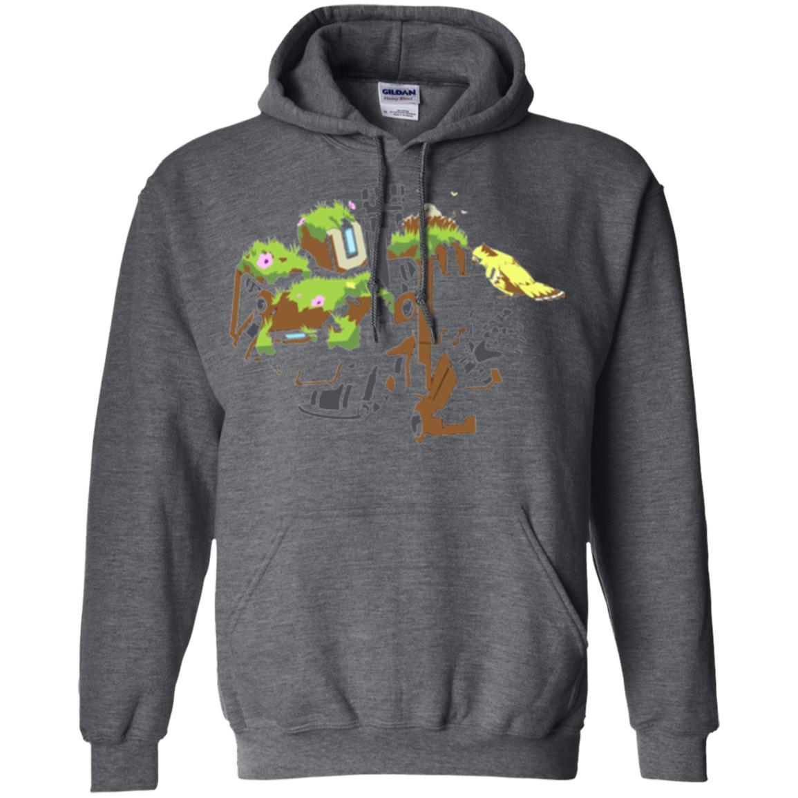 Film T-shirt Bastion Overgrown Spray T-shirt Dark Heather