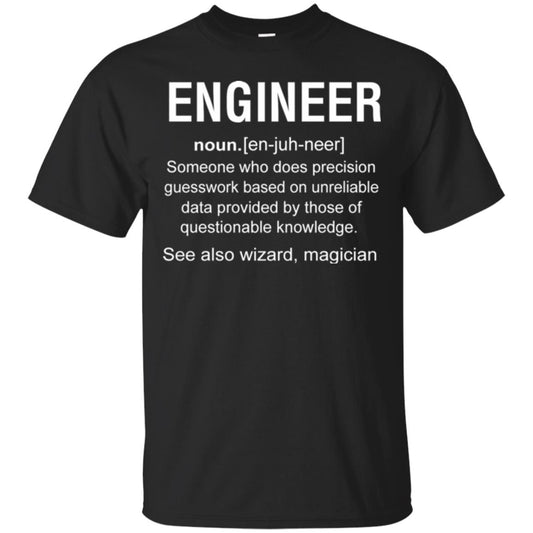 Engineer Someone Who Does Precision Guesswork Based On Unreliable Data Provided By Those Of Questionable Knowledge Black