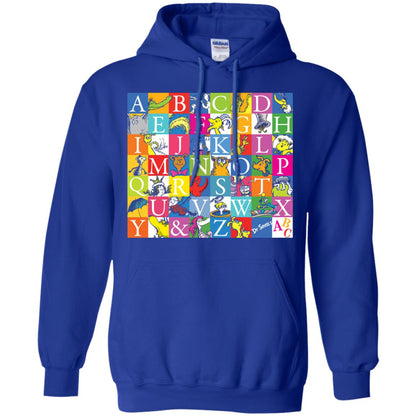 Dr. Seuss A To Z Gift Shirt For Funny Man Royal
