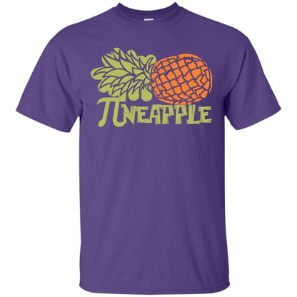 Cool Pineapple Pi Day T-shirt Purple
