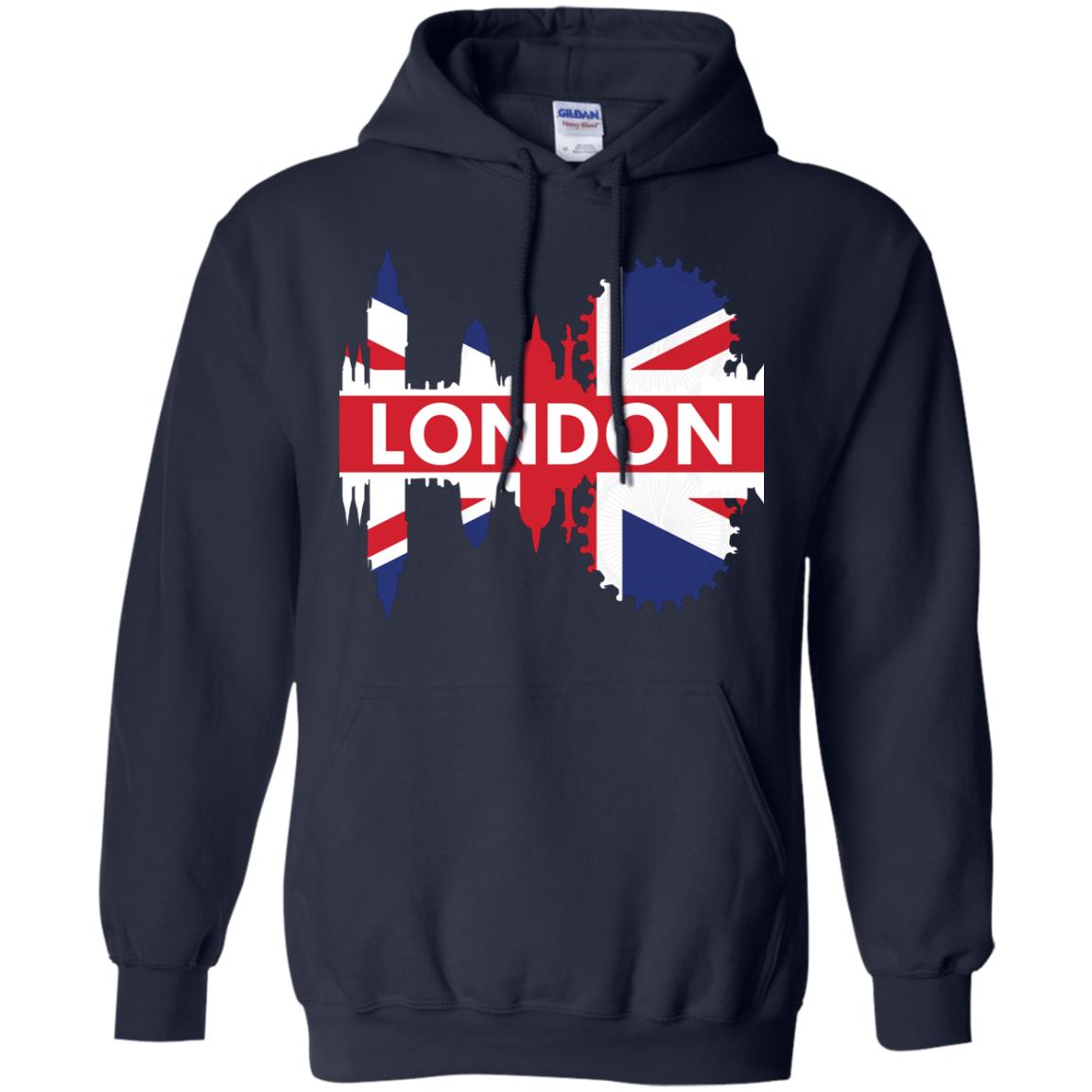 Flag Of United Kingdom London Gift Shirt For Britain Navy