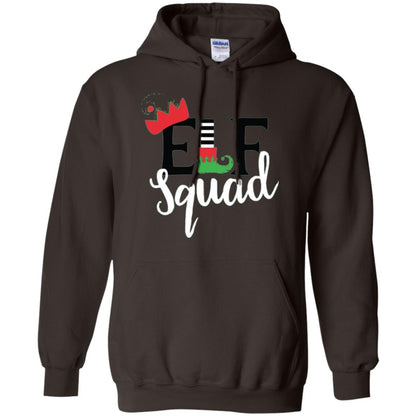 Christmas T-shirt Elf Squad Dark Chocolate