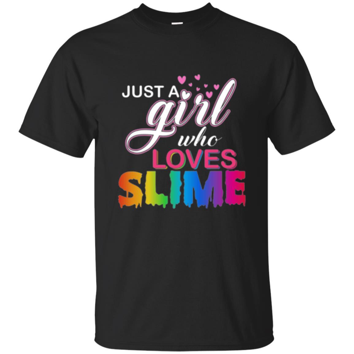 Slime T-shirt Just A Girl Who Loves Slime