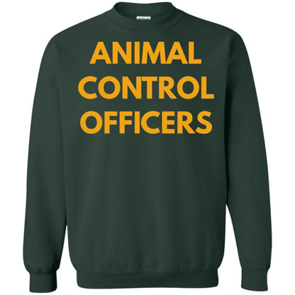 Animals Shelter T-shirt Animal Control Officers Forest Green