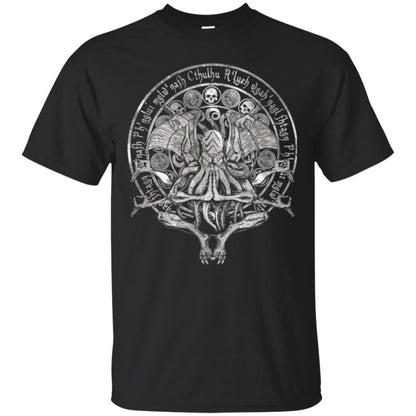 The Idol - Cthulhu T-shirt White Variant Black