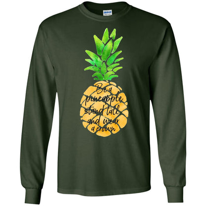 Funny Pineapple T-shirt Forest Green