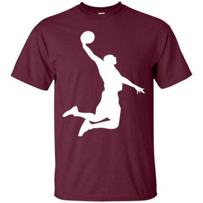 Basketball Lover T-shirt Maroon