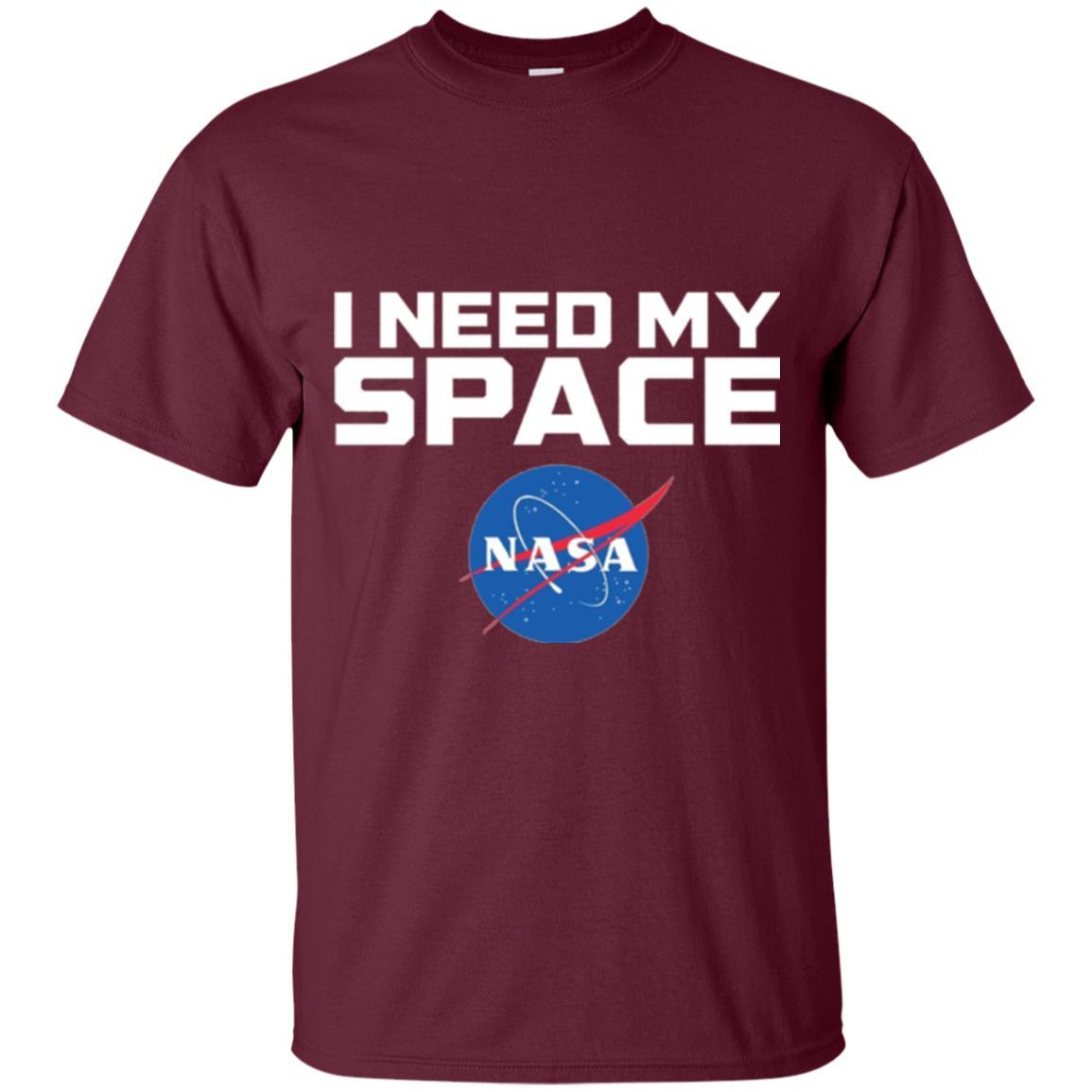 Nasa T-shirt I Need My Space Maroon
