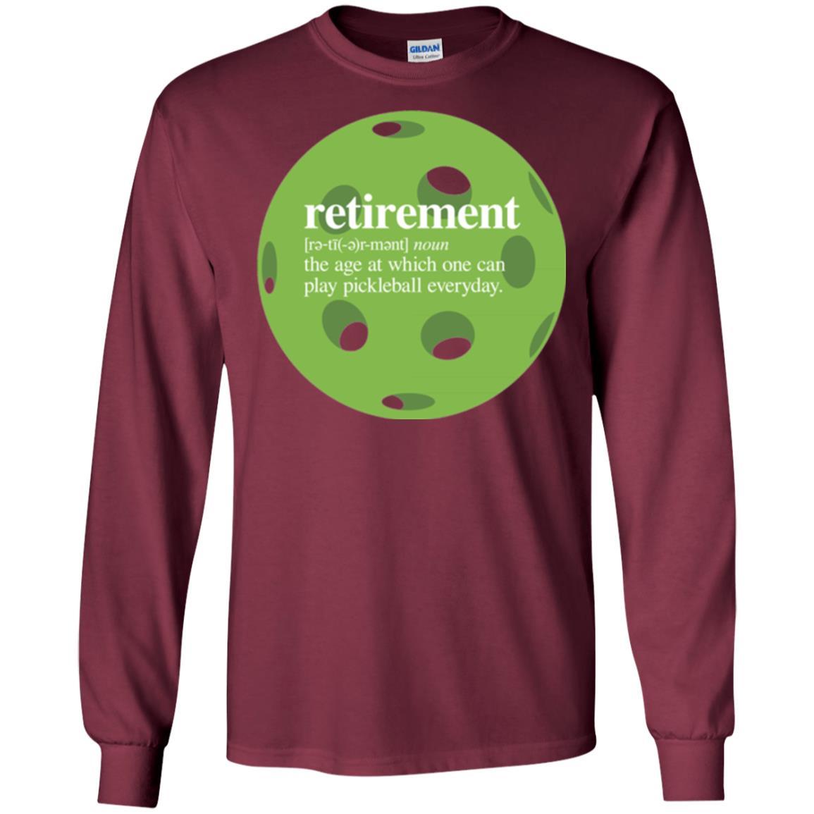 Pickleball T-shirt Retirement Definition T-shirt