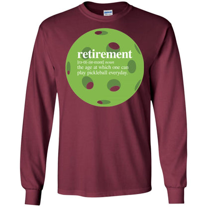 Pickleball T-shirt Retirement Definition T-shirt