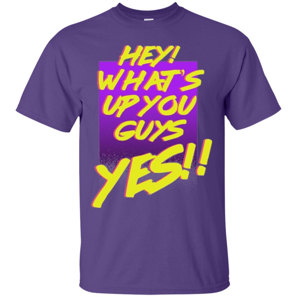 Shane Dawson T-shirt Hey What's Up You Guys Yes Purple