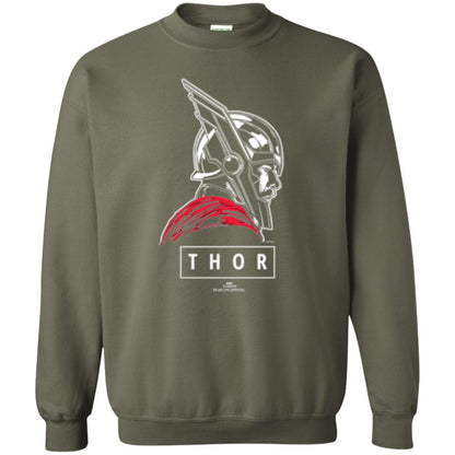 Marvel Thor Ragnarok God Of Tonal Street View T-shirt Military Green