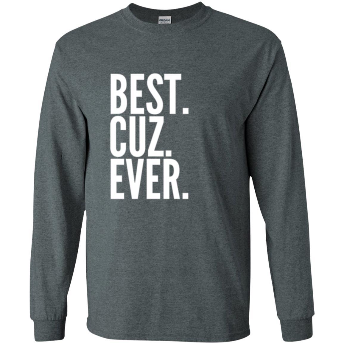 Family T-shirt Best Cuz Ever Dark Heather