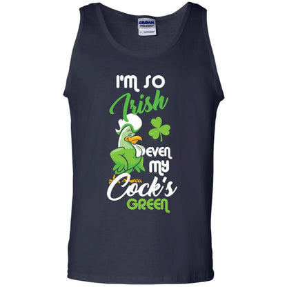Im So Irish Even My Cock_s Green Saint Patricks Day T-shir Navy