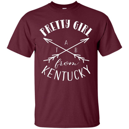 Pretty Girl From Kentucky T-shirt Maroon